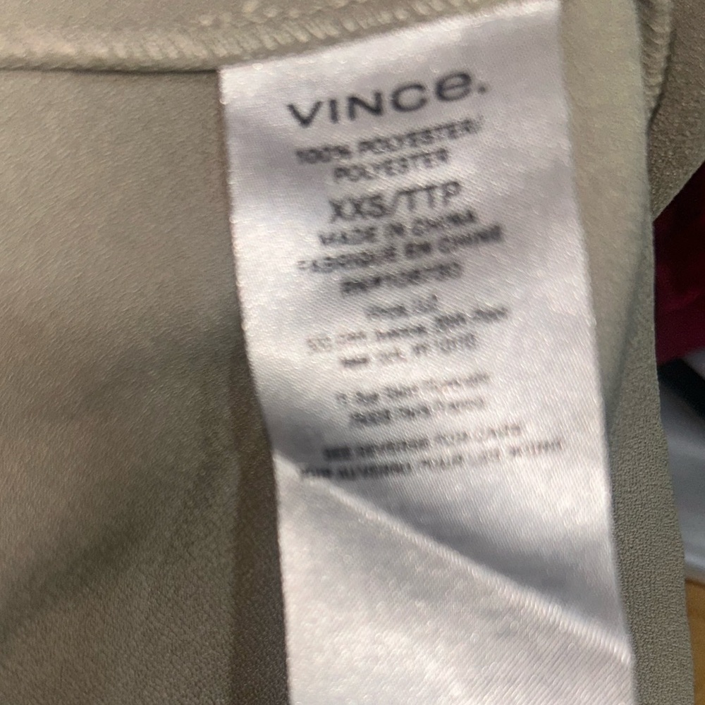 NEW VINCE‎ side zip detail satin zip skirt Size XL - Picture 8 of 12